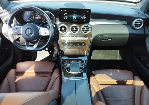 Mercedes-Benz GLC cena 209900 przebieg: 77500, rok produkcji 2021 z Biała małe 79